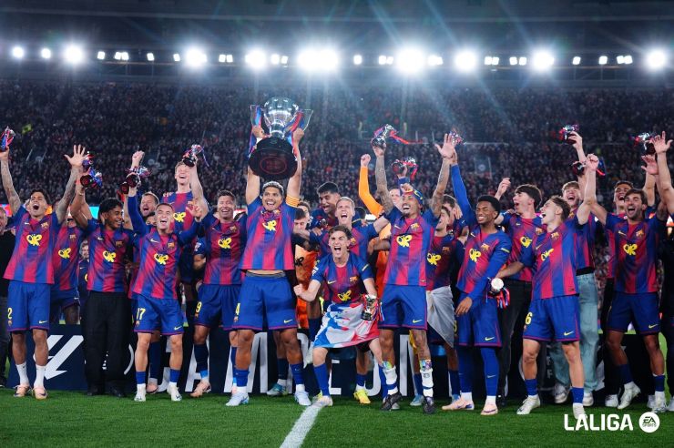 El FC Barcelona se proclama campeón de LALIGA EA SPORTS en ELCLÁSICO