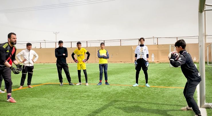 Formación continua en LALIGA Za'atari & Azraq Social Project