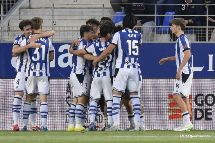 La Real Sociedad B vuelve a la senda del triunfo y se acerca a la permanencia