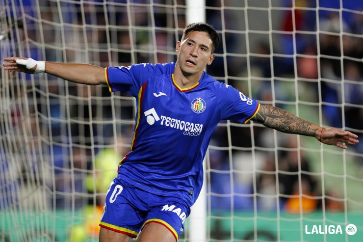 La explosión de Martín Satriano con el Getafe