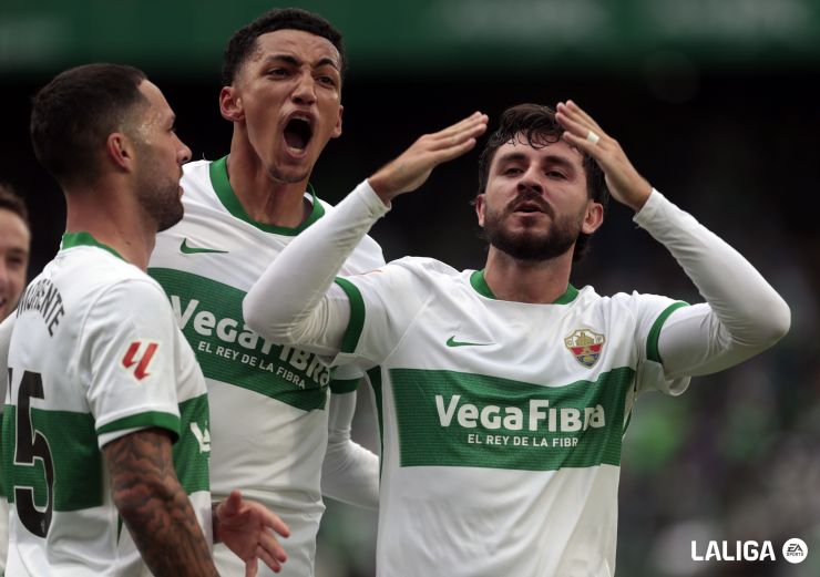 El Elche respira y frena al Getafe europeo