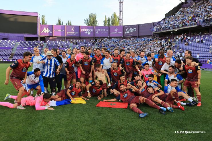 ¡El RC Deportivo consigue el ascenso a LALIGA EA SPORTS!