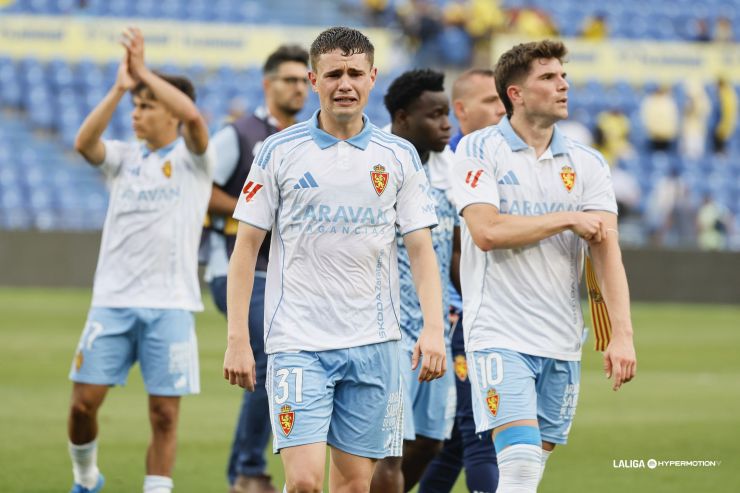 El empate desciende al Real Zaragoza y deja el play-off abierto para la UD Las Palmas