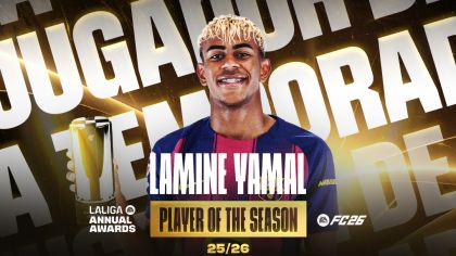 Lamine Yamal, EA SPORTS LaLiga Player of the Season 2025/2026