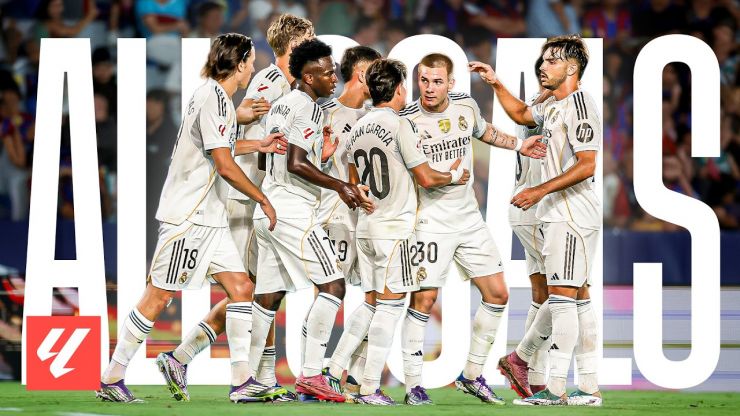 ¡Todos los GOLES del REAL MADRID en LALIGA 2025/26!