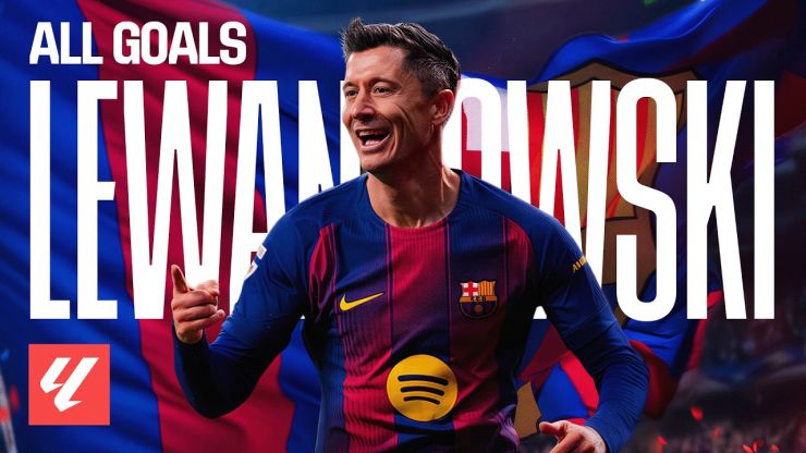 Leyenda culé: todos los goles de Robert Lewandowski con el FC Barcelona