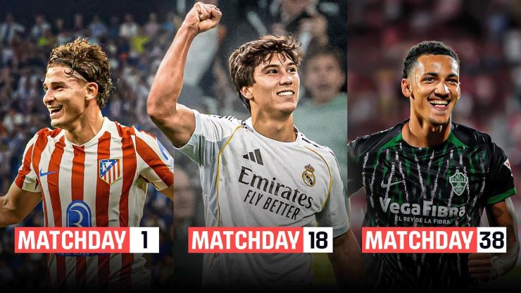 Un golazo de cada jornada de LALIGA EA SPORTS 2025/2026