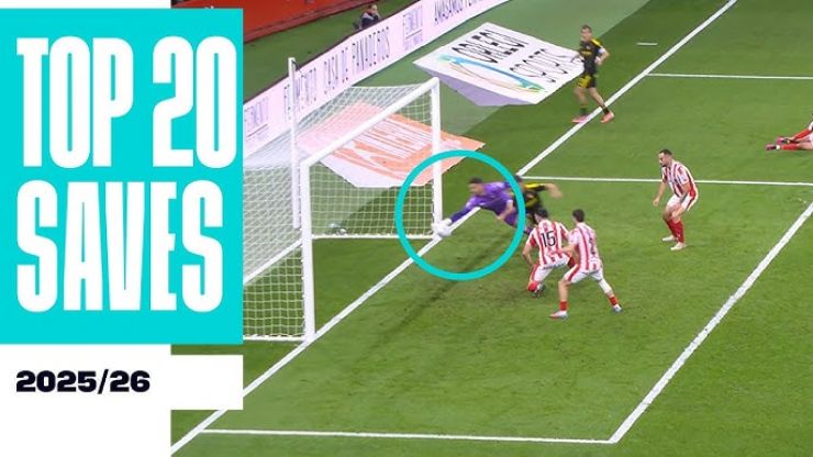 Las 20 mejores paradas de la LALIGA HYPERMOTION 2025/26
