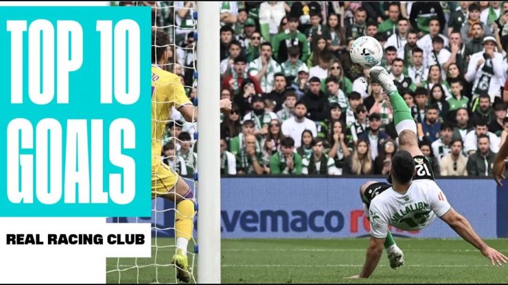 Los 10 mejores goles del Real Racing Club en LALIGA HYPERMOTION 2025/26