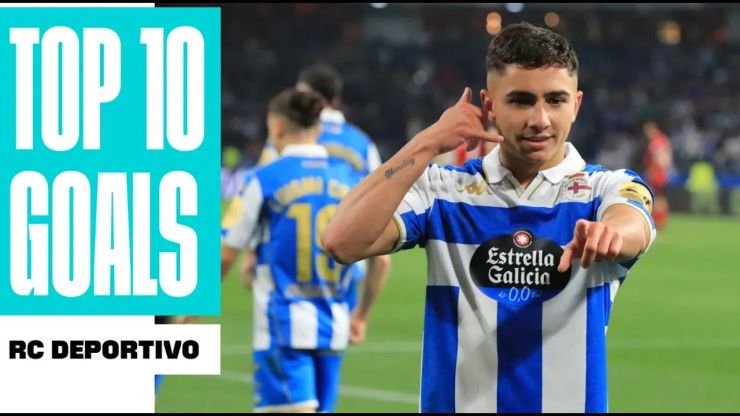 Los 10 mejores goles del RC Deportivo en LALIGA HYPERMOTION 2025/26