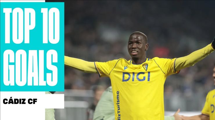 Los 10 mejores goles del Cádiz CF en la pasada temporada