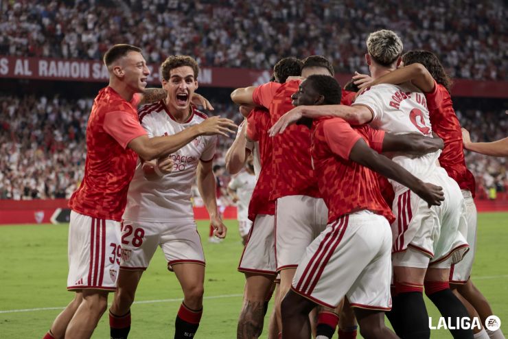 Remontada agónica del Sevilla FC en el Pizjuán