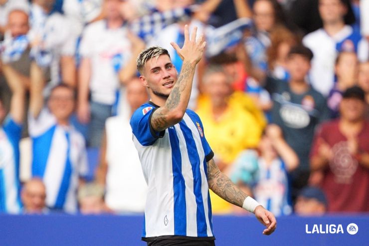 Roberto Fernández hace la vida fácil al RCD Espanyol