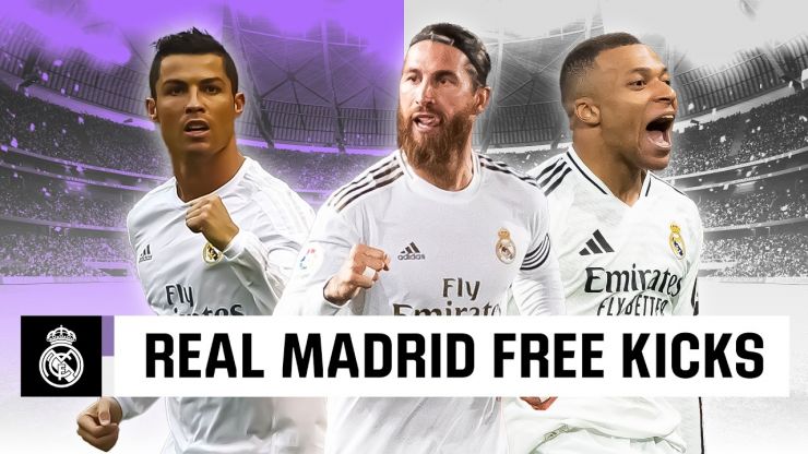 Golazos de falta del Real Madrid en LALIGA