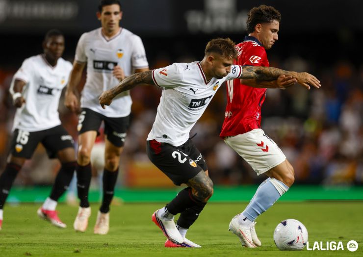 Valencia CF y Celta se estrenan con empate