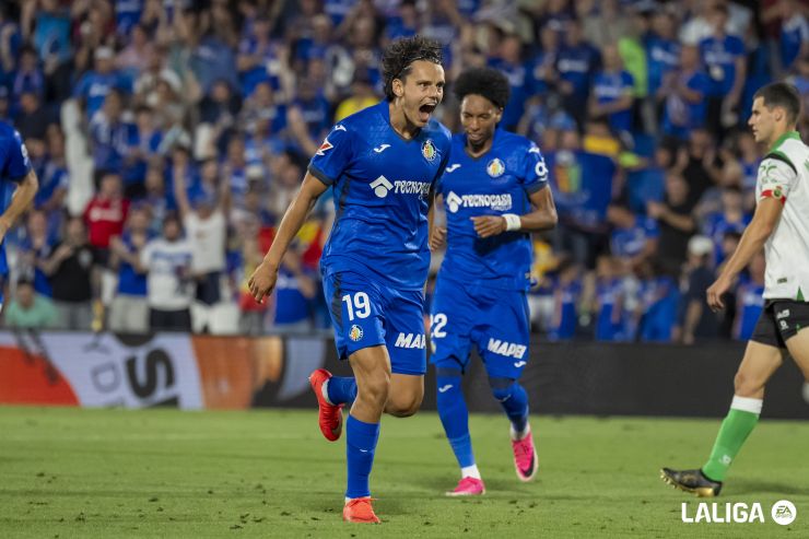 El Getafe CF logra la primera victoria del curso en el Coliseum