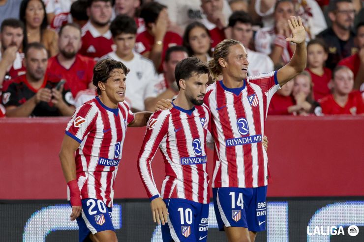 Baena lidera la victoria del Atleti