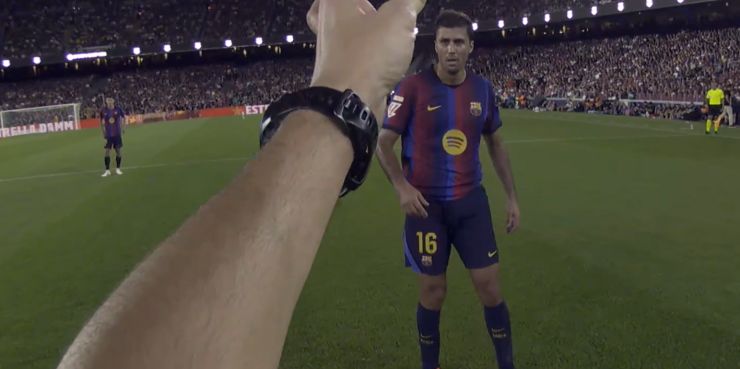 Así se vivió el FC Barcelona - Rayo Vallecano desde la RefCam