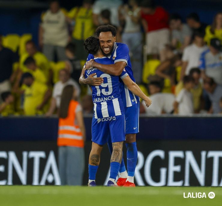 Aubameyang decide en La Cerámica