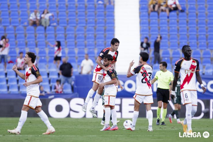 El Rayo Vallecano logra la primera victoria de la temporada