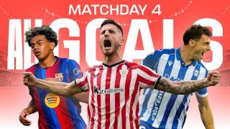 Todos los goles de la jornada 4 de LALIGA EA SPORTS