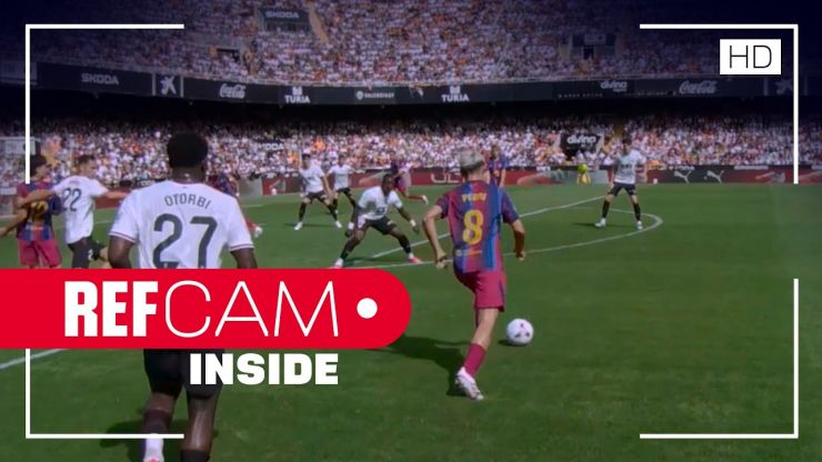 Vive la REFCAM POV del duelo entre Valencia CF y FC Barcelona en Mestalla