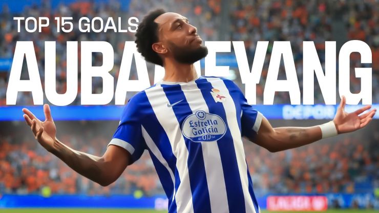 Un regreso triunfal: los 15 goles de Aubameyang en LALIGA