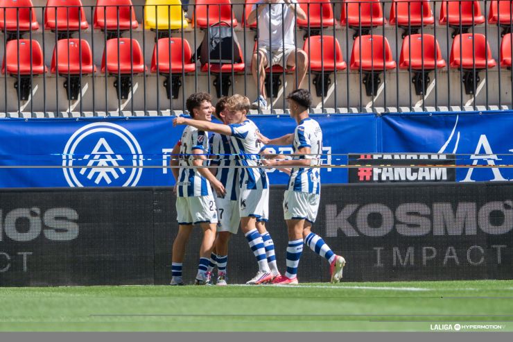 La Real Sociedad B se lleva los tres puntos del Nou Estadi de la FAF