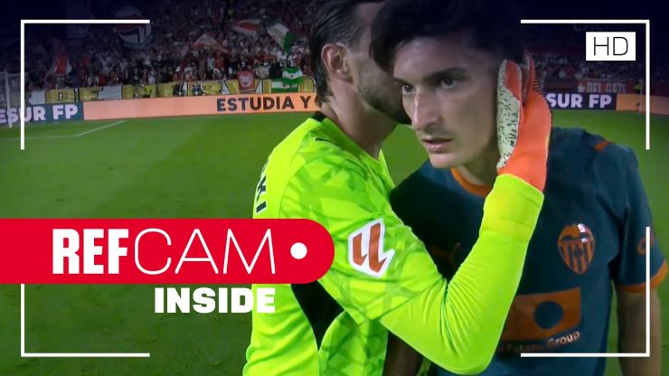La RefCam del Sevilla FC - Valencia CF