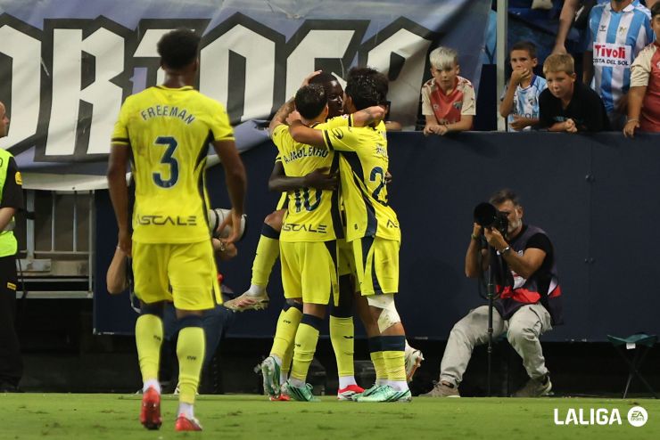 El Villarreal CF remonta en La Rosaleda