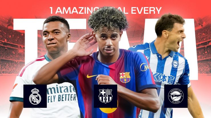 Un golazo de cada equipo de LALIGA hasta ahora