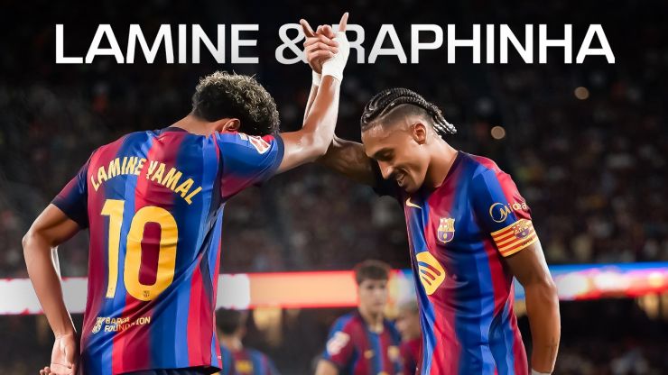 Lamine Yamal y Raphinha: la dupla letal del FC Barcelona