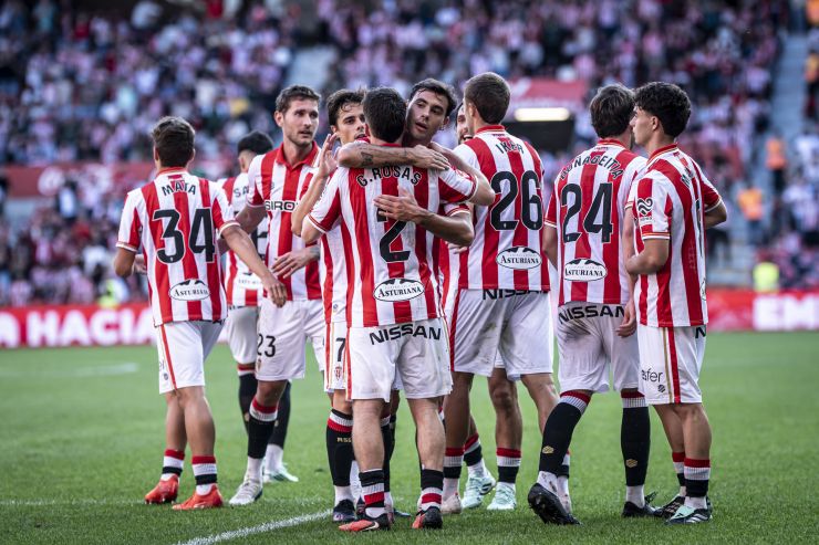 Victoria del Real Sporting en un festival de goles