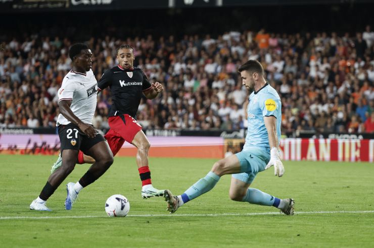 Valencia y Athletic Club se reparten los puntos en Mestalla