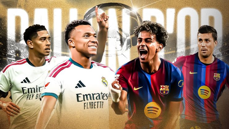 Todos los candidatos al Balón de Oro que juegan en LALIGA