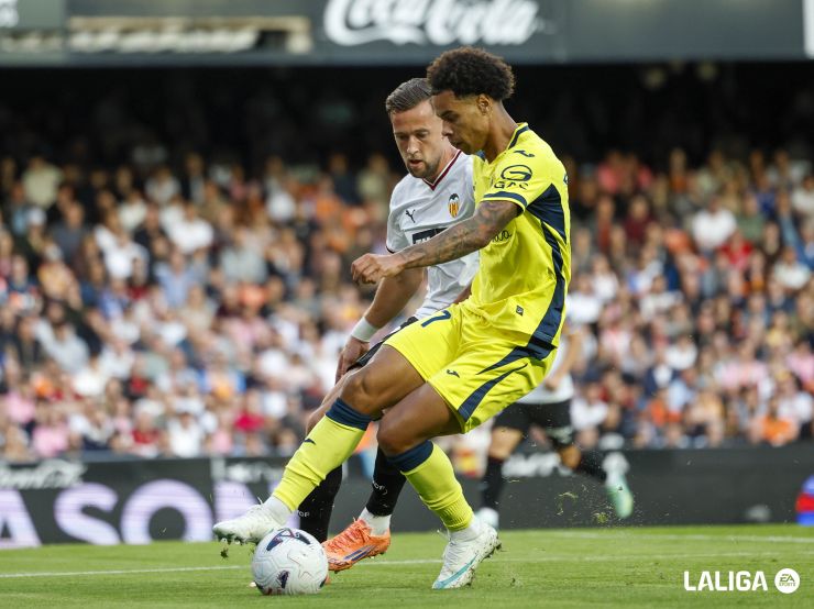 Remontada del Villarreal CF para llevarse el derbi valenciano