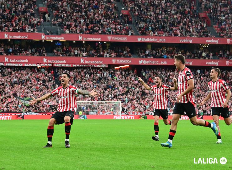 Exhibición en San Mamés: el Athletic arrolla al Getafe con un contundente 4-0